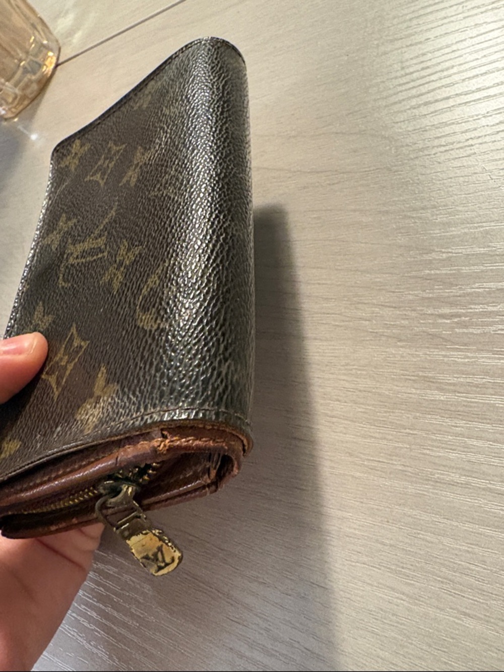 Louis Vuitton Monogram Canvas compact Wallet - Brown and Tan - Picture 13 of 14